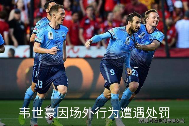 韦世豪因场外行为遭遇处罚